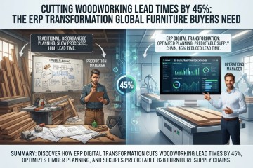 Cutting Woodworking Lead Times by 45%: The ERP Transformation Global Furniture Buyers Need